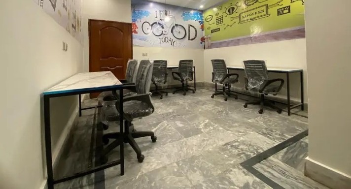 Office for Rent, PIA Main Boulevard, Lahore