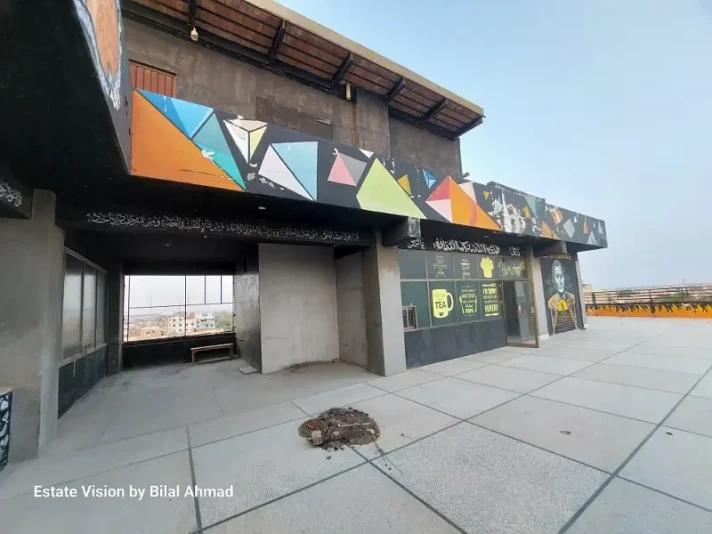 Rooftop Restaurant Space Available for Rent, Susan Road, Faisalabad