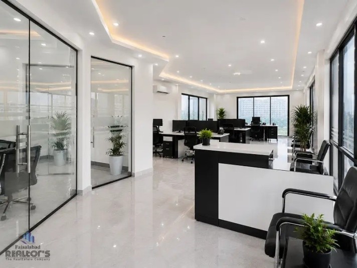 Office for Rent, Kohinoor City, Faisalabad