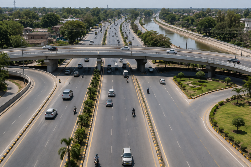 Faisalabad Canal Road Remodelling Planned