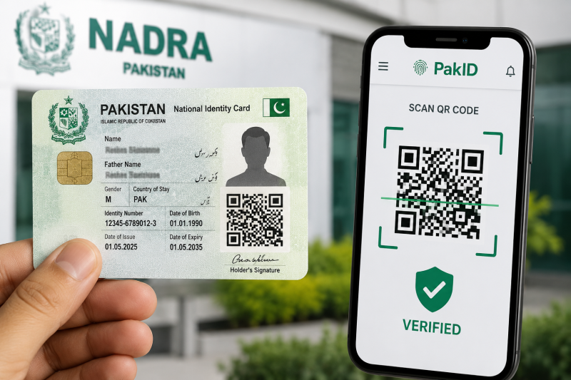 NADRA Launches QR-Based CNIC