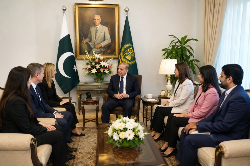 PM Shehbaz Meets Google, Inaugurates Pakistan Office