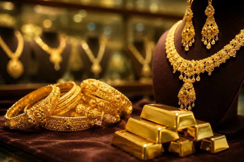 Gold Price in Pakistan Rises Rs5,200 per Tola