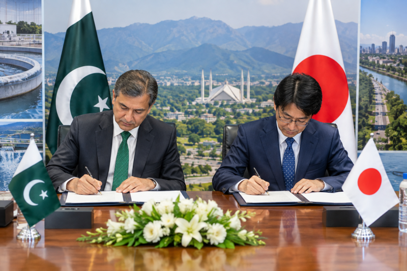 CDA, JICA Signed Islamabad's Water and Sewerage MoU