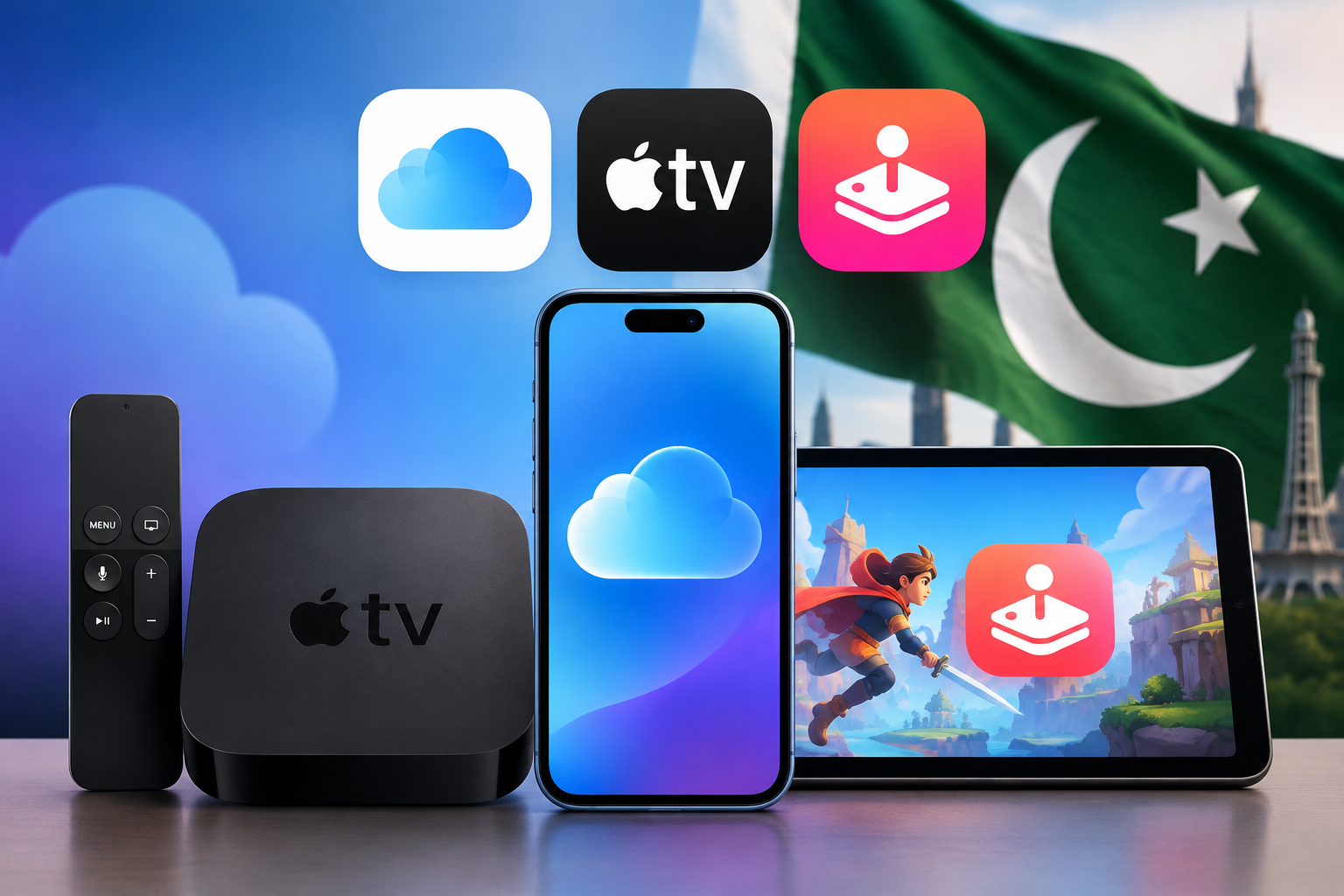Pakistani iCloud+ Users Get Free Access to Apple TV and Arcade
