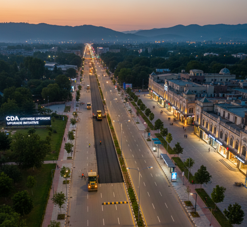 Islamabad to undergo comprehensive civic infrastructure upgrades under new CDA plan