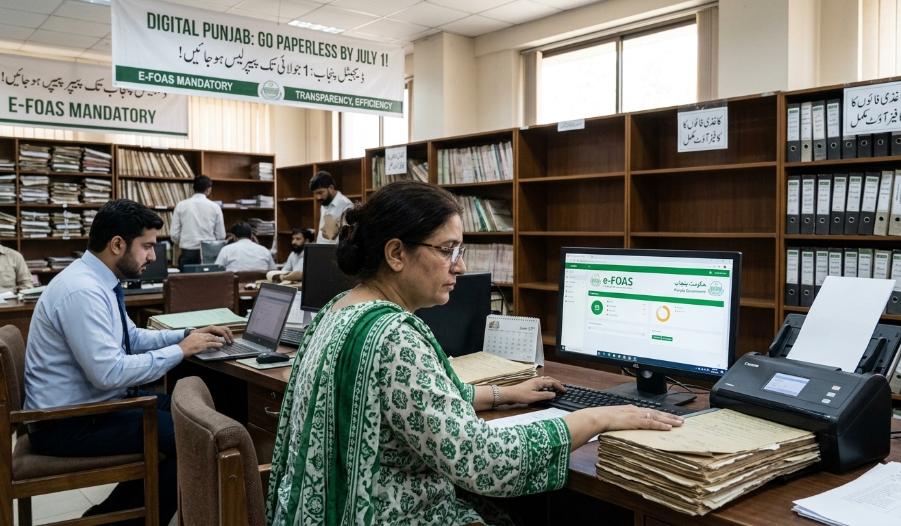 Punjab Government Mandates Full Transition to Digital Filing by July 1
