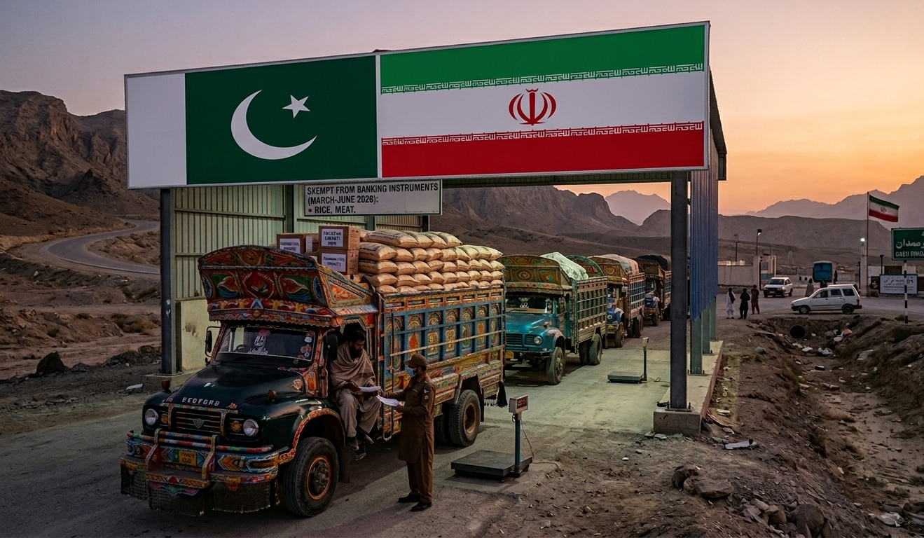 Pakistan Relaxes Border Trade Rules with Iran to Bypass Maritime Turmoil