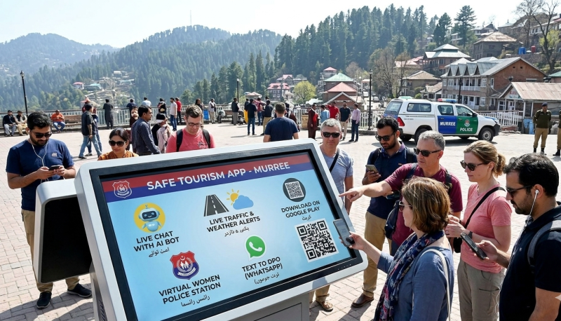 Smart Murree App Integrates AI and Real Time Alerts for Tourists