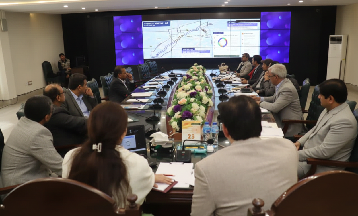 Commissioner Reviews RUDA Initiatives Along River Ravi