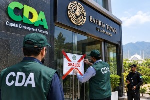 CDA Orders Sealing of Bahria Town Islamabad Office