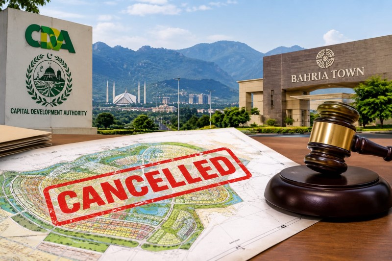 CDA Cancels Bahria Town’s 2,999-Kanal Layout Plan in Islamabad