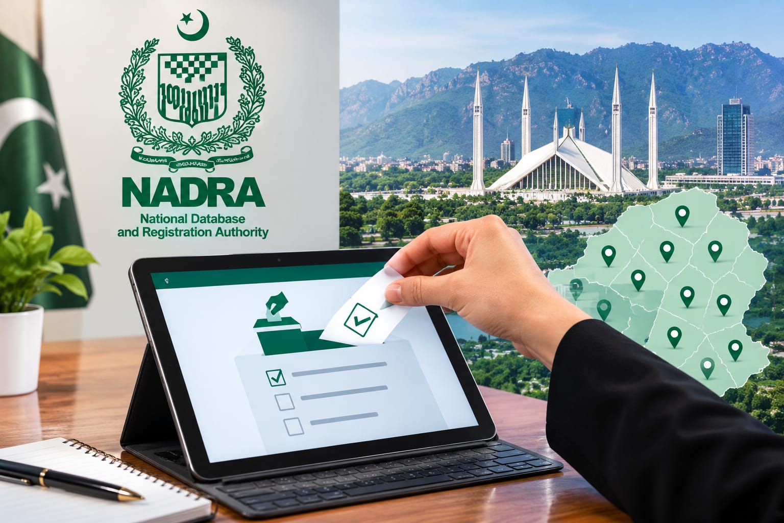NADRA E-Balloting Launched in 10 Islamabad Sectors