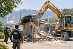 CDA Continues Crackdown on Illegal Encroachments Across Islamabad