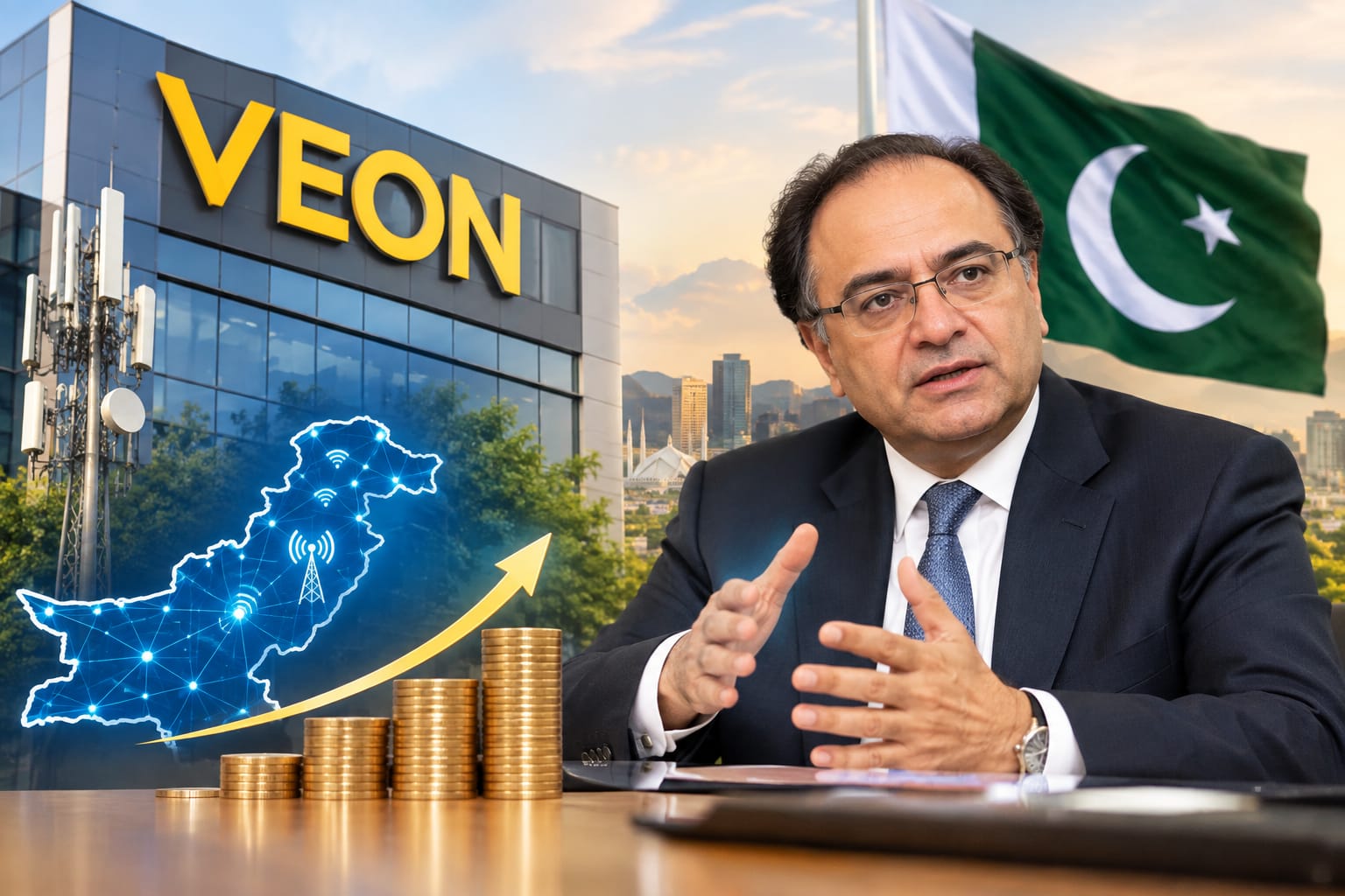 VEON Increases Pakistan Investment Plan to $1.5 Billion