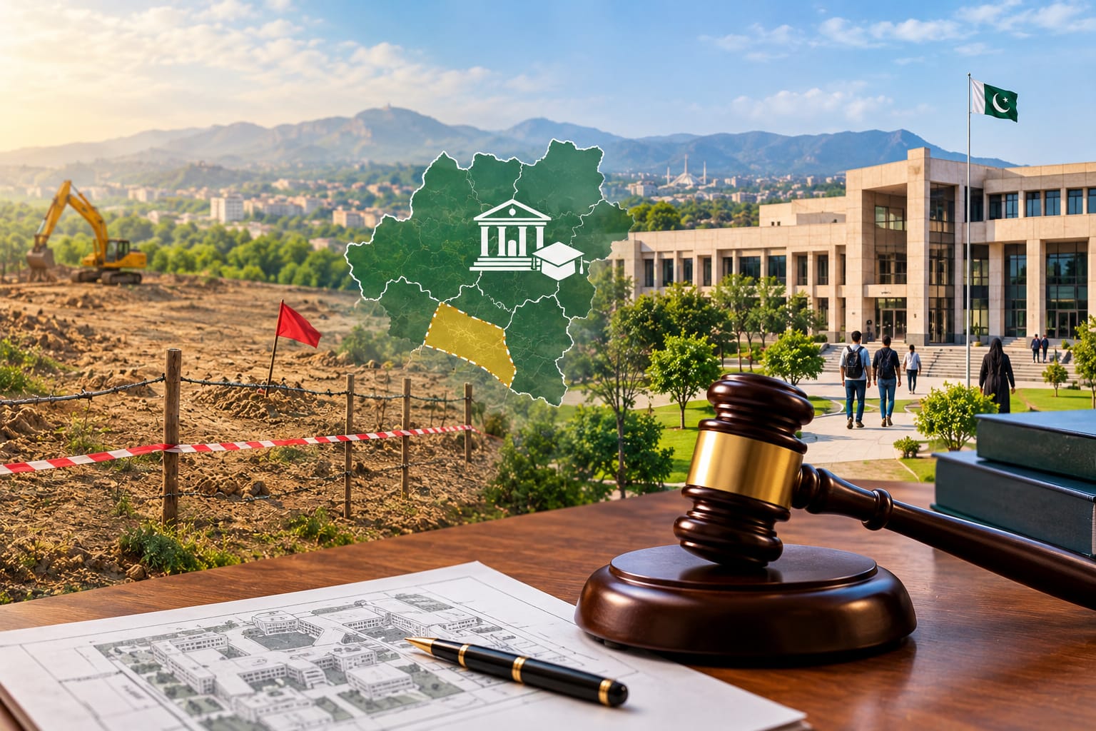 CDA Land Dispute Threatens HEC University Projects in Islamabad