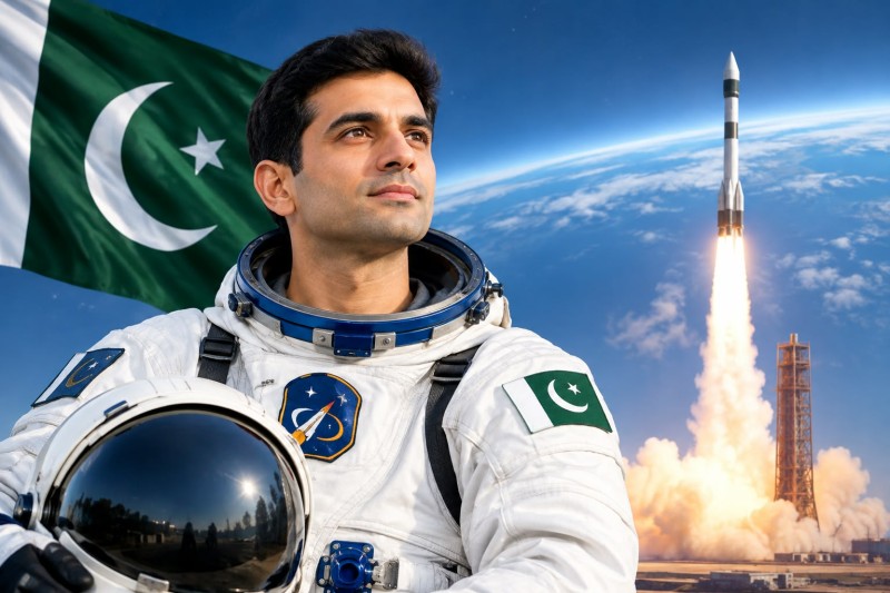 Pakistan’s First Astronaut to Fly to Space Next Month