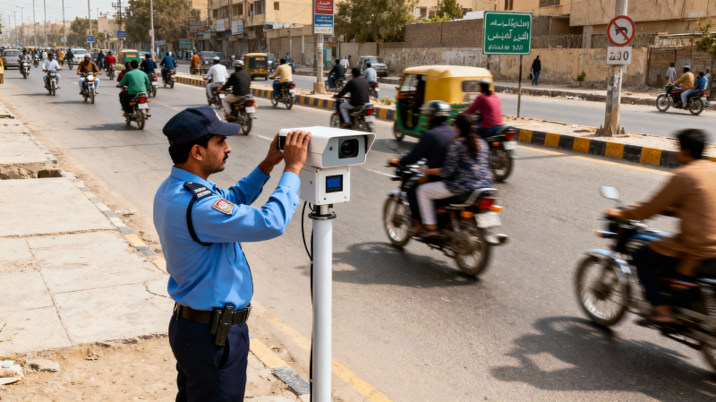 E-challan praised, Sindh govt under fire over number plate chaos