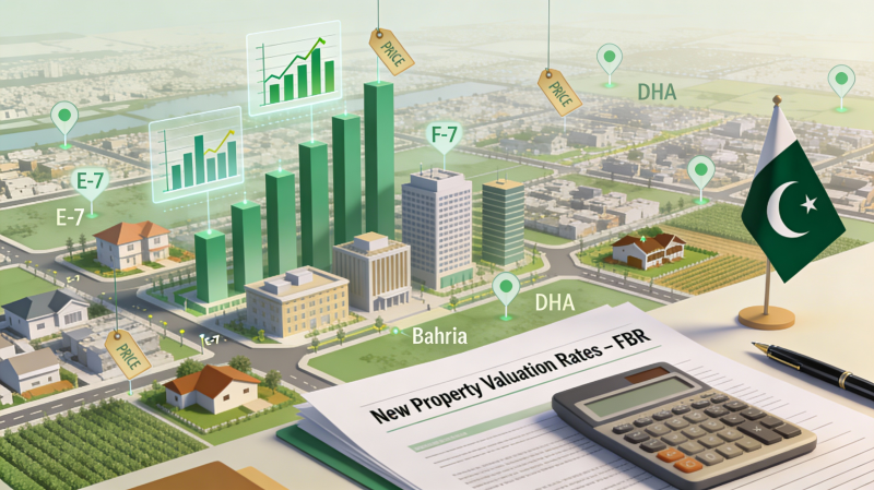 Islamabad property rates hiked by FBR, boosting real estate taxes