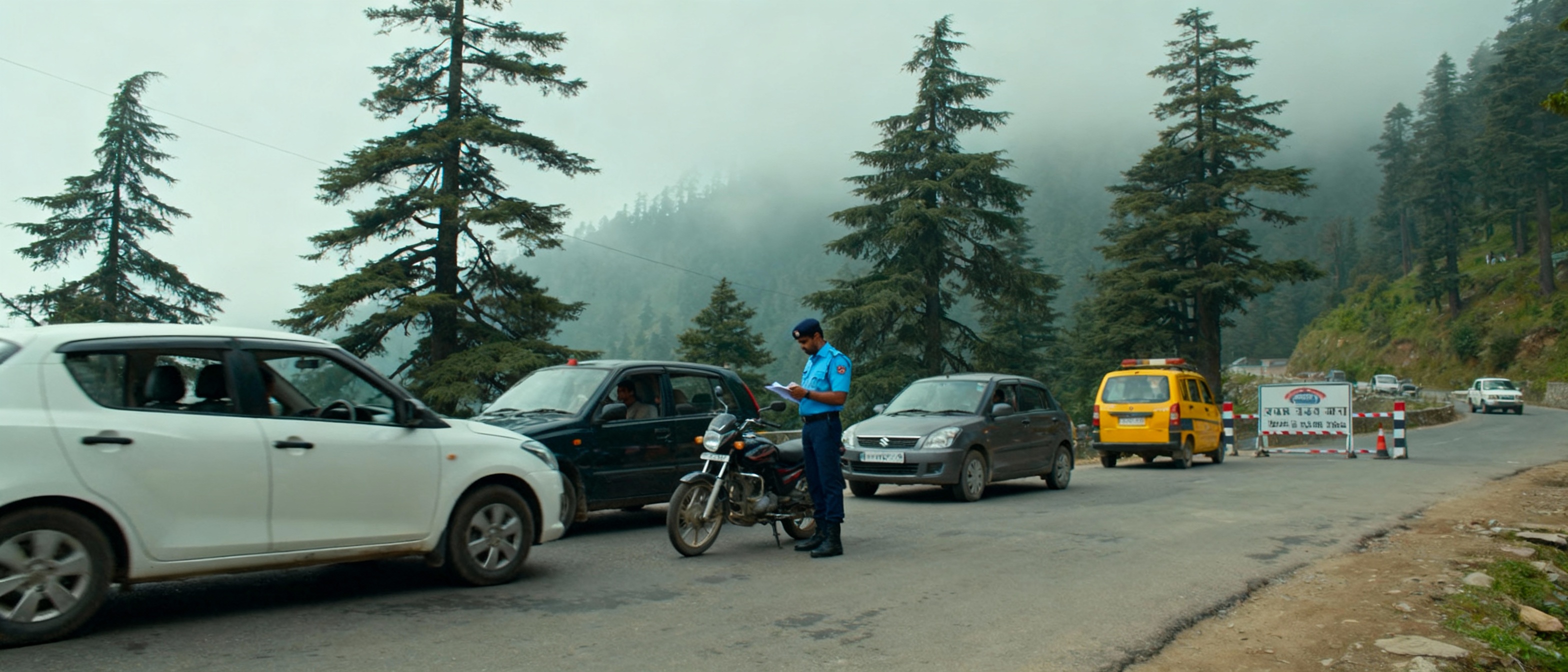 Murree enforces steep new traffic fines