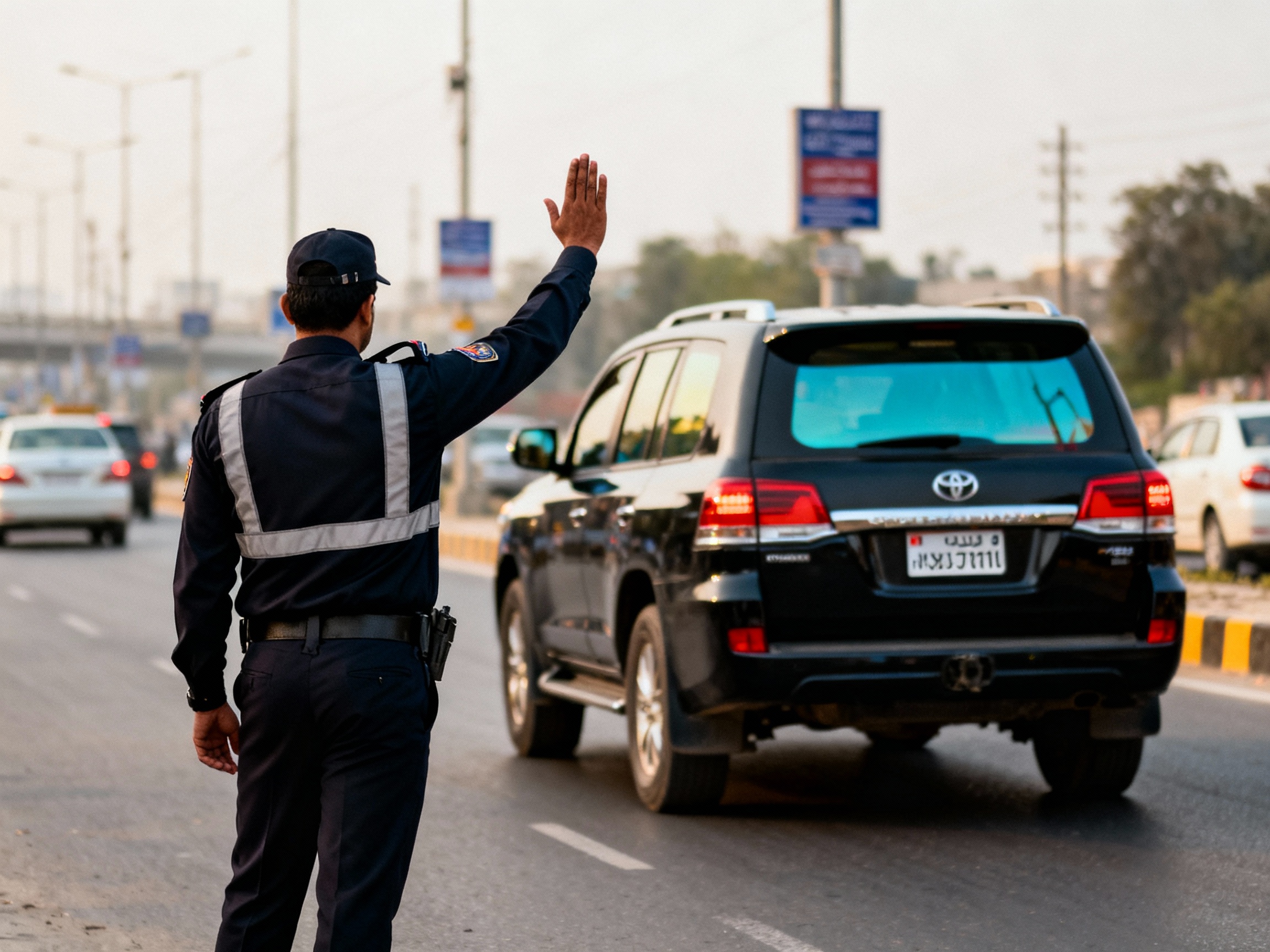 No Exceptions for Officers Using Tinted Glasses or Illegal Number Plates