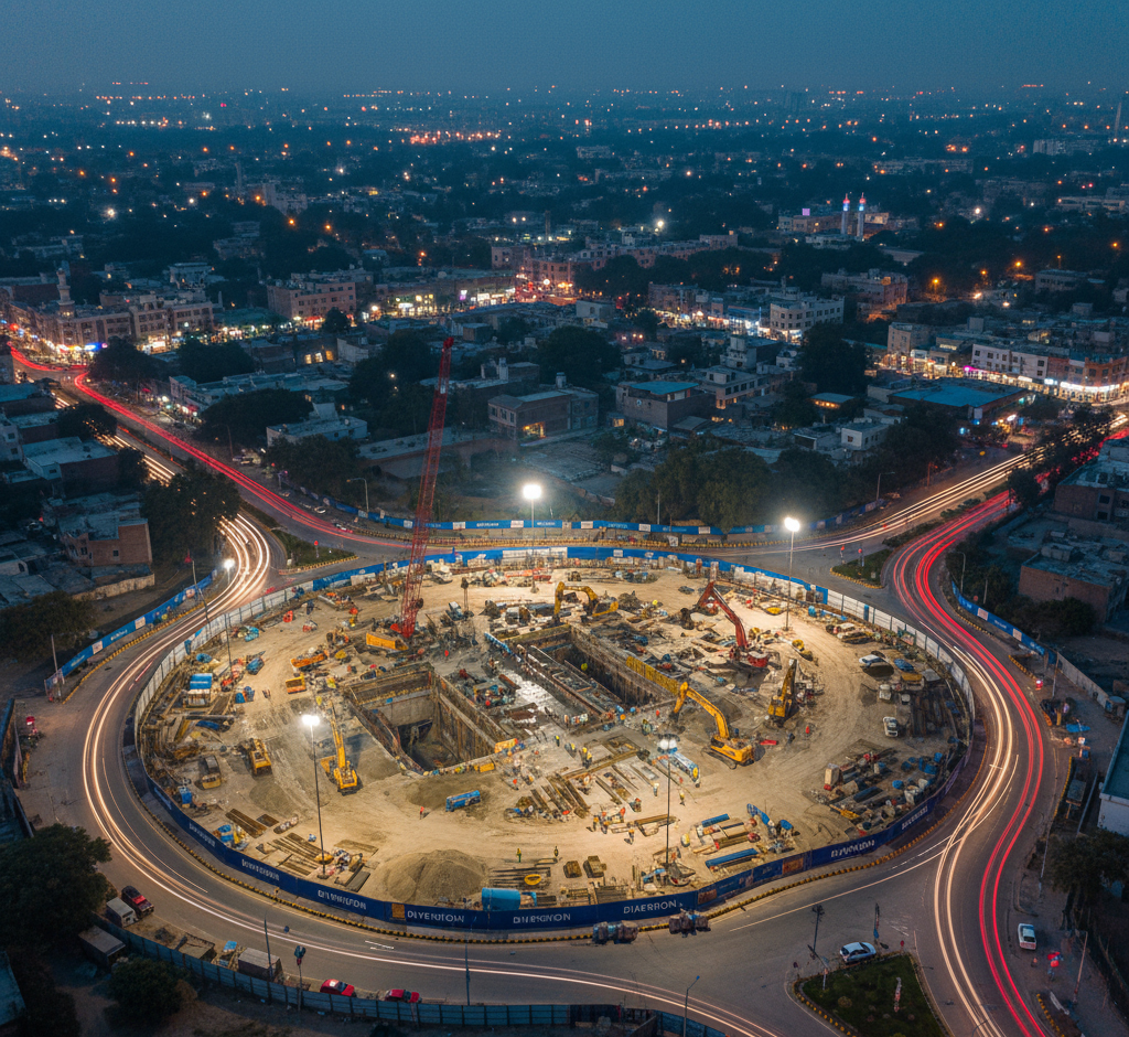 Kachehri Chowk Construction Diversion Plan Revealed
