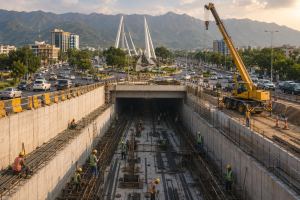 CDA Advances Rs1.4bn Kashmir Chowk Underpass Islamabad