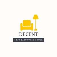 Decent sofa & curtains